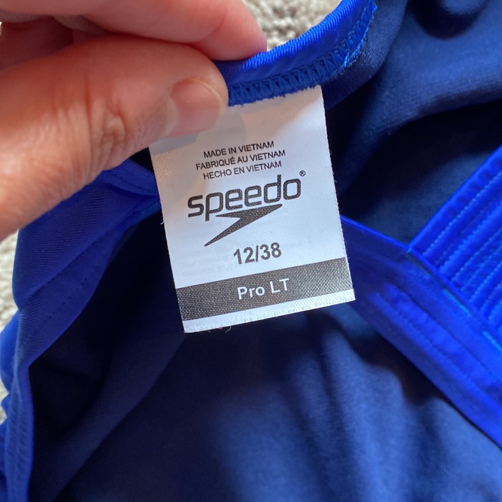 Brand New Speedo Solid Super Proback Onepiece Pro… - image 5